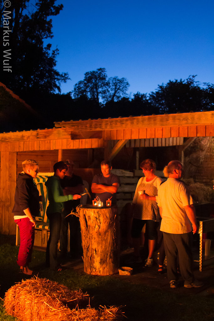 Blaue Stunde über Kletkamp