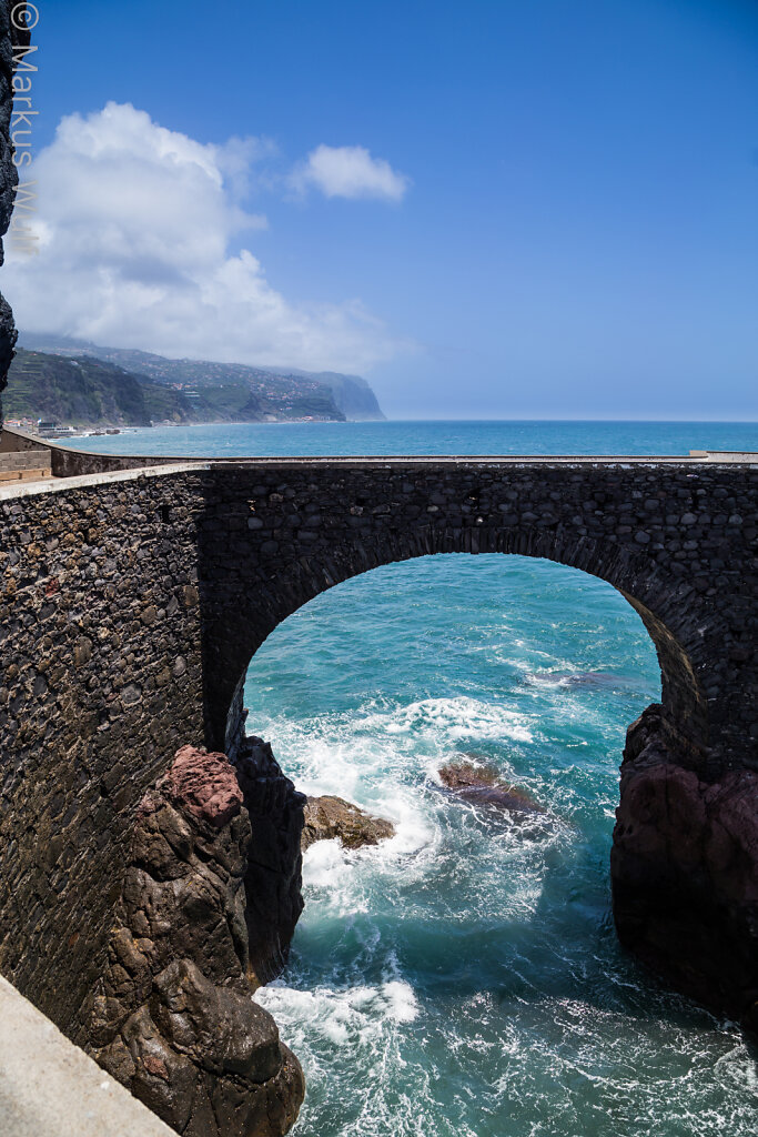 Brücke im Atlantik