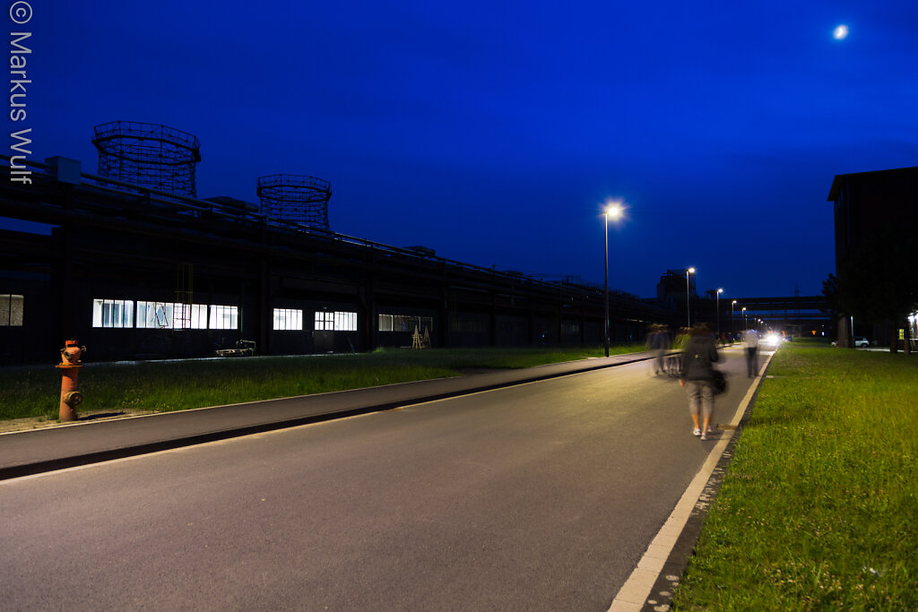 Abendstimmung auf Zollverein