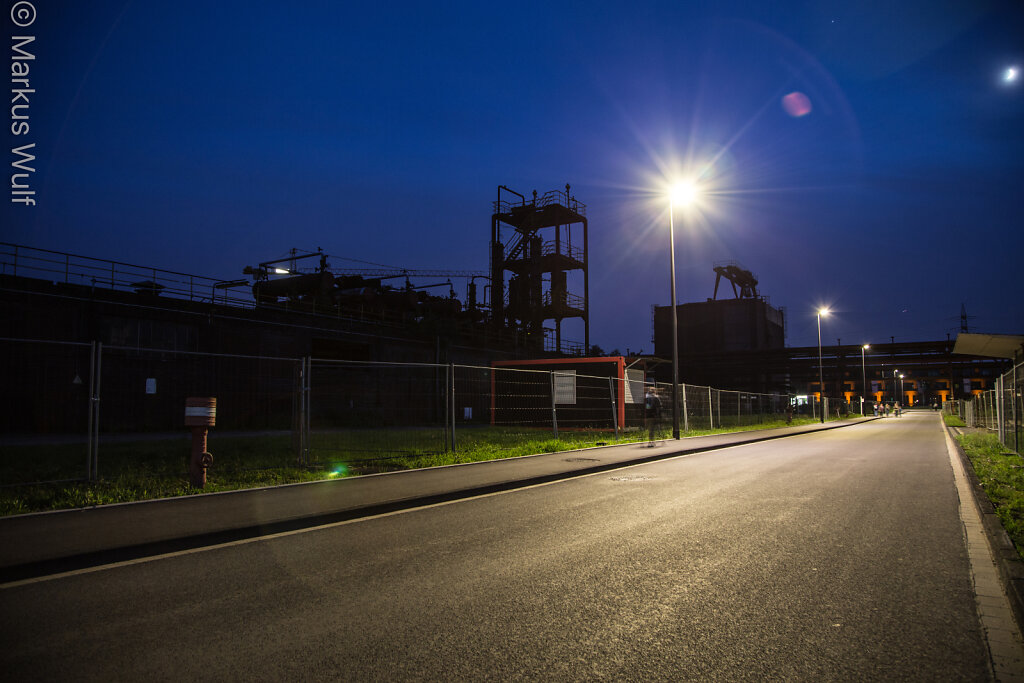 Abendstimmung auf Zollverein