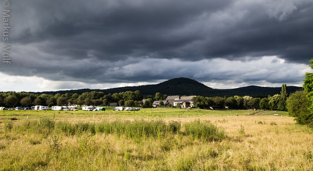 Wolken über der Eifel