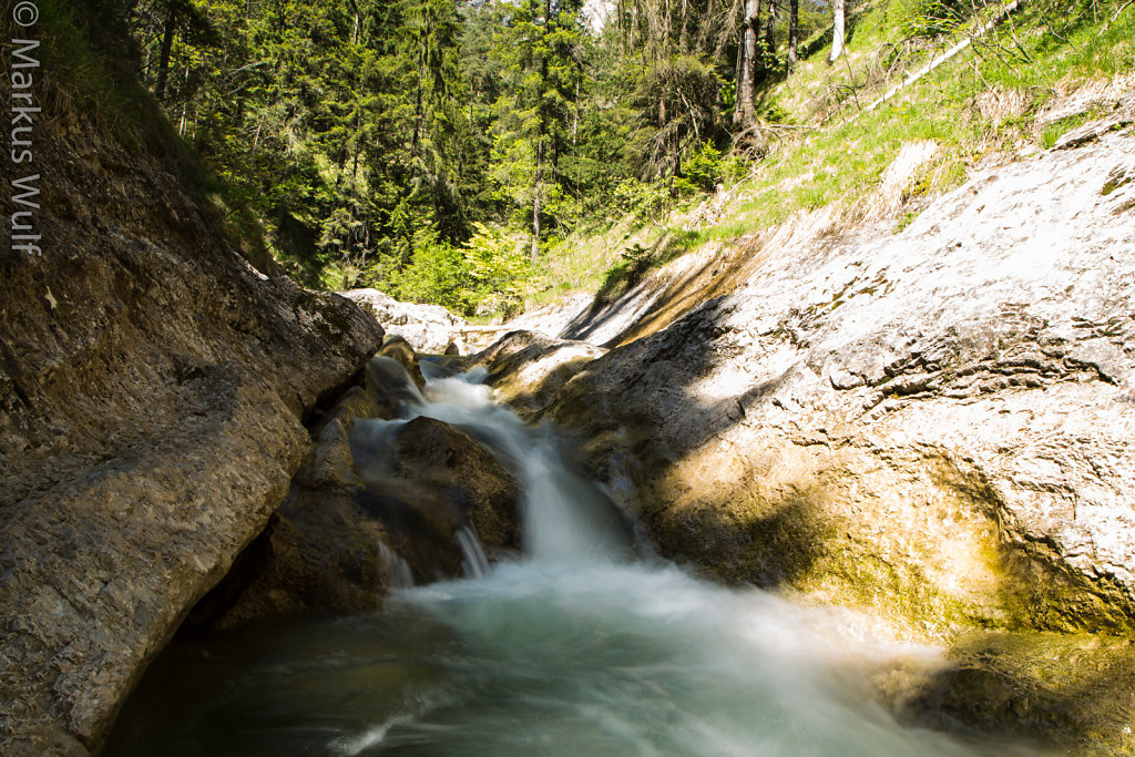 kaltes klares Wasser